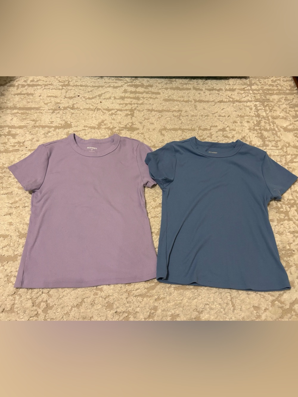 Women’s Short-Sleeve Tee - Lavender and Blue